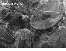 Tablet Screenshot of hillary-hurst.com